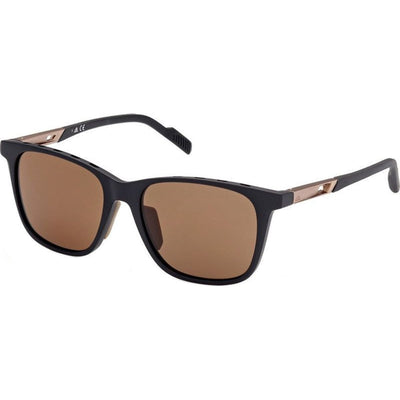 SP0051, Matte Black/Brown Polarised Lenses