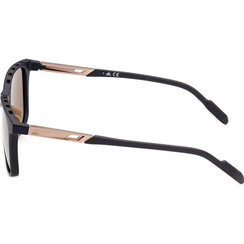 SP0051, Matte Black/Brown Polarised Lenses