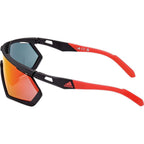 SP0054, Matte Black/Bordeaux Mirror Lenses