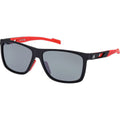 SP0067, Black Red/Smoke Polarised Lenses
