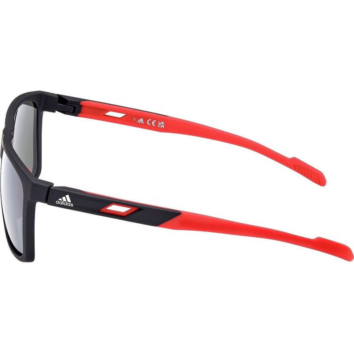 SP0067, Black Red/Smoke Polarised Lenses