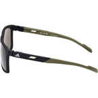 SP0067, Matte Black/Green Lenses