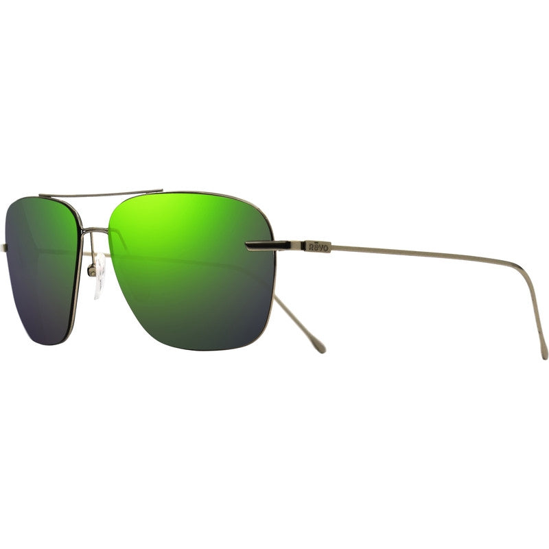 Air 3, Satin Gunmetal/Evergreen Mirror Polarised Photochromic Lenses