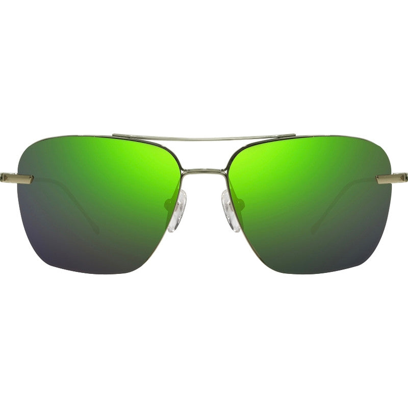 Air 3, Satin Gunmetal/Evergreen Mirror Polarised Photochromic Lenses