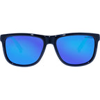 Allan, Black/Blue Green Mirror Polarised Lenses
