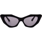 Mookhi, Bio-Acetate Gloss Black/Grey Lenses