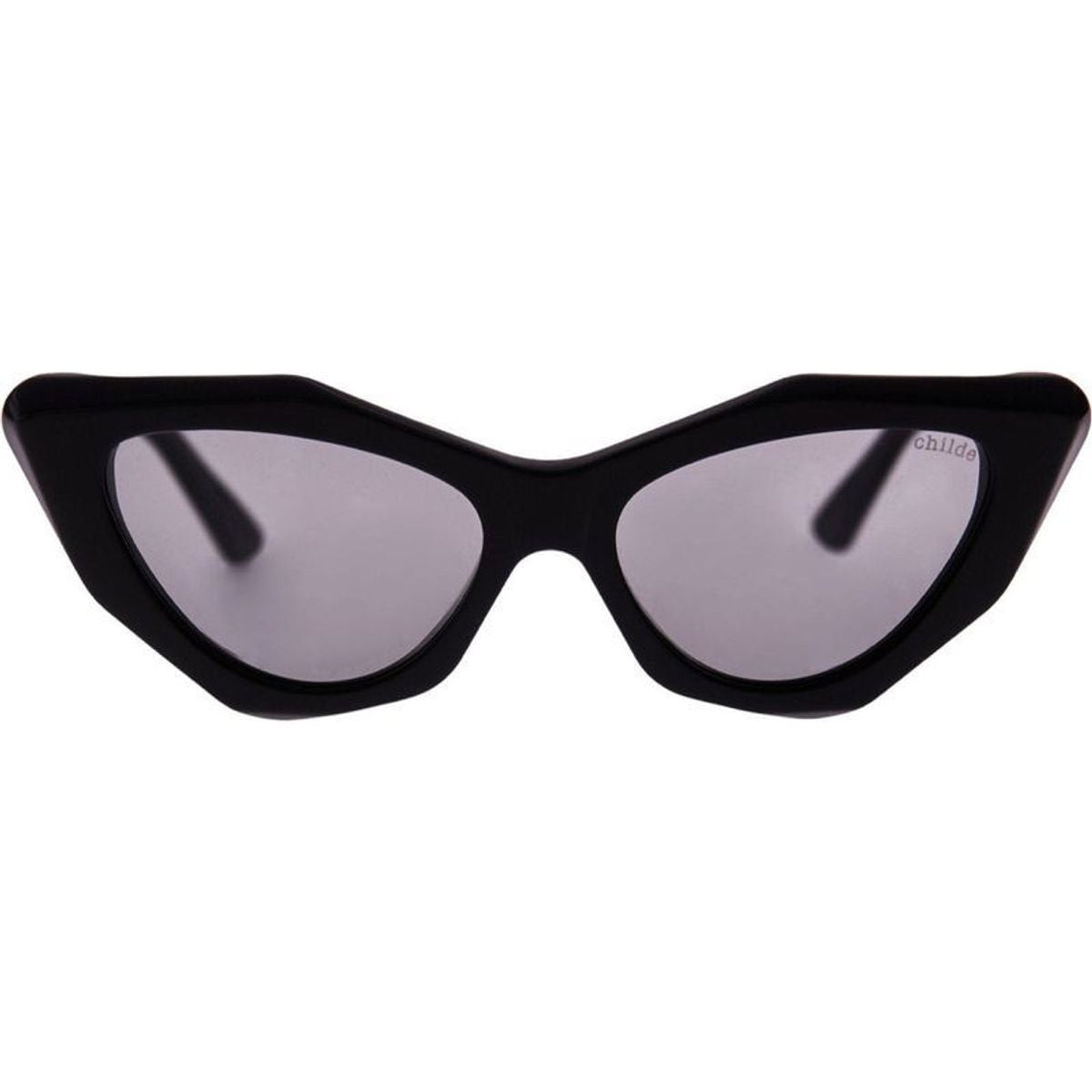 Mookhi, Bio-Acetate Gloss Black/Grey Lenses