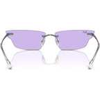 Anh RB3731, Polished Gunmetal/Violet Lenses 63 Eye Size