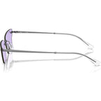 Anh RB3731, Polished Gunmetal/Violet Lenses 63 Eye Size