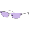 Anh RB3731, Polished Gunmetal/Violet Lenses 63 Eye Size