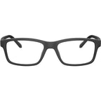 A-volution AN7237U, Matte Black/Clear Lenses 54 Eye Size