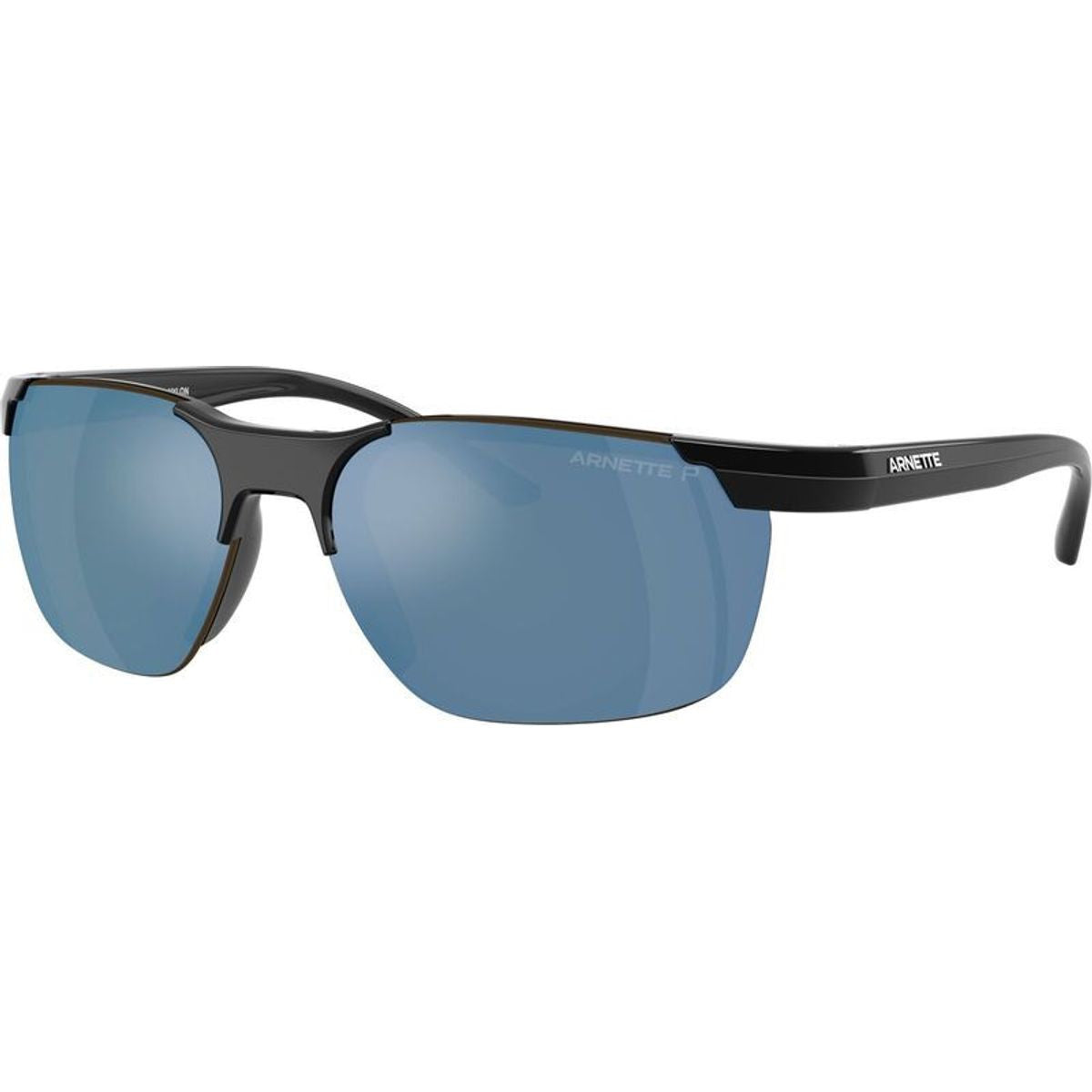 AN4370, Recycled Black/Dark Grey Water Mirror Polarised Lenses