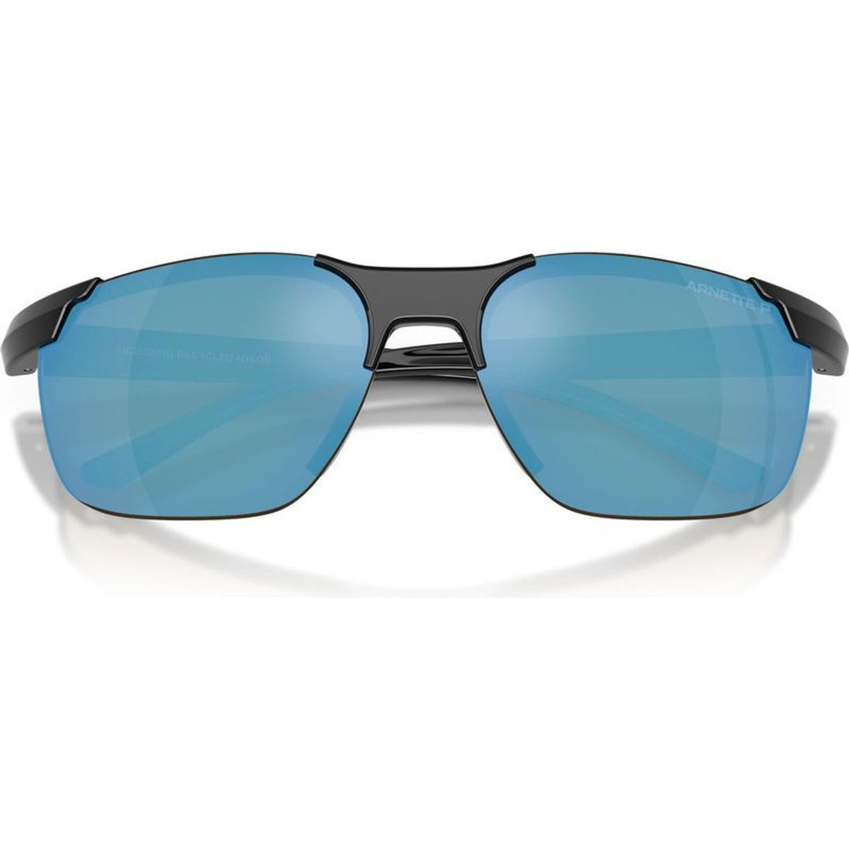 AN4370, Recycled Black/Dark Grey Water Mirror Polarised Lenses