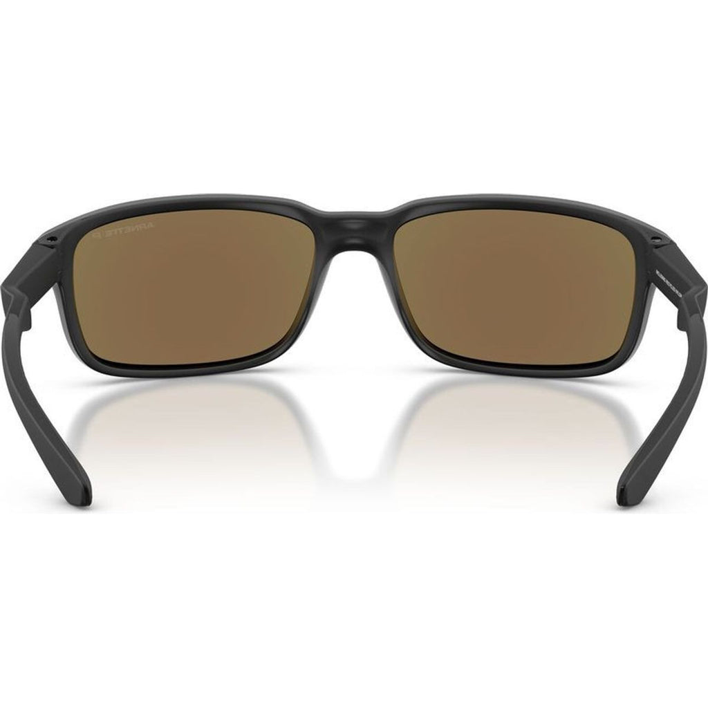 AN4373, Matte Recycled Black/Dark Grey Water Mirror Polarised Lenses