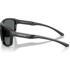 AN4374, Matte Recycled Black/Dark Grey Polarised Lenses