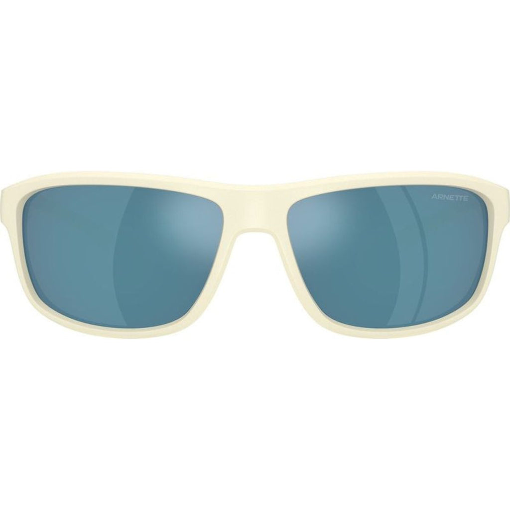 AN4374, Matte Milk/Blue Mirror Lenses
