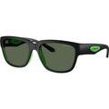 Bounce AN4366, Black and Transparent Green/Dark Green Lenses
