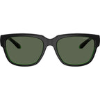 Bounce AN4366, Black and Transparent Green/Dark Green Lenses
