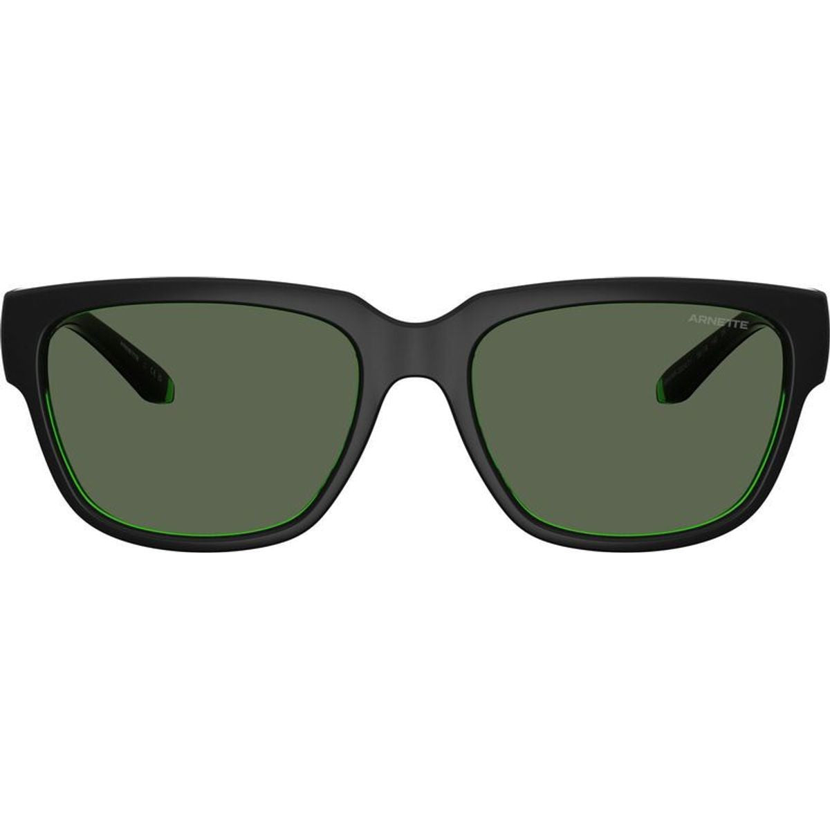 Bounce AN4366, Black and Transparent Green/Dark Green Lenses