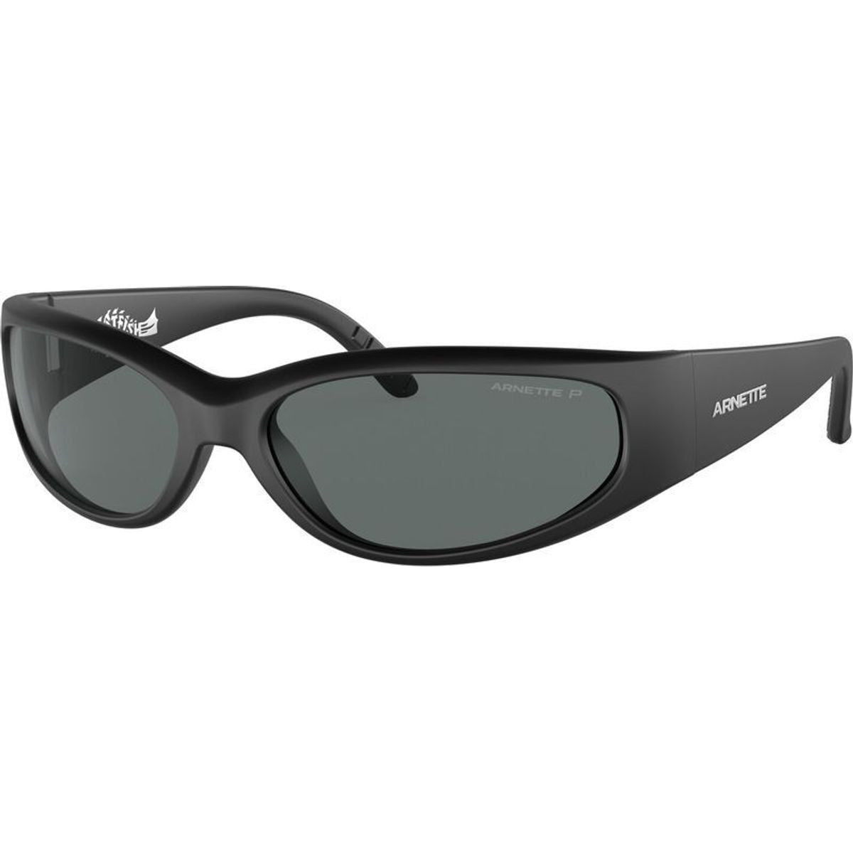 Catfish AN4302, Matte Black/Dark Grey Polarised Lenses 62 Eye Size