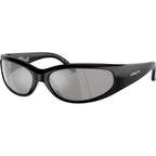 Catfish AN4302, Recycled Black/Silver Mirror Polarised Lenses 65 Eye Size