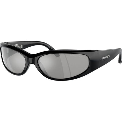 Catfish AN4302, Recycled Black/Silver Mirror Polarised Lenses 62 Eye Size