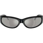 Catfish AN4302, Recycled Black/Silver Mirror Polarised Lenses 62 Eye Size