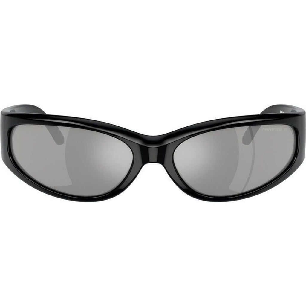 Catfish AN4302, Recycled Black/Silver Mirror Polarised Lenses 65 Eye Size
