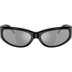 Catfish AN4302, Recycled Black/Silver Mirror Polarised Lenses 65 Eye Size