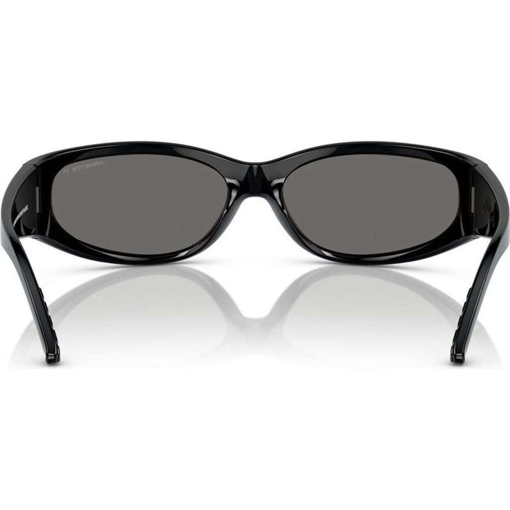Catfish AN4302, Recycled Black/Silver Mirror Polarised Lenses 62 Eye Size