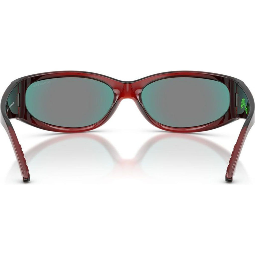 Catfish AN4302, Transparent Orange Red Gradient/Orange Yellow Mirror Lenses