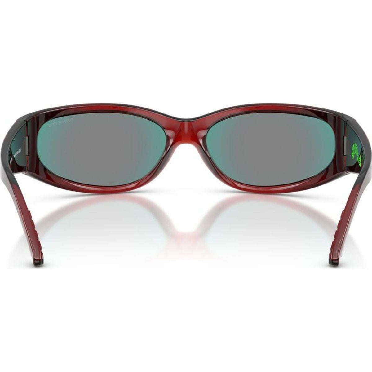 Catfish AN4302, Transparent Orange Red Gradient/Orange Yellow Mirror Lenses