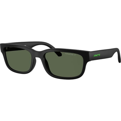 Defyer AN4363, Matte Recycled Black/Dark Green Polarised Lenses