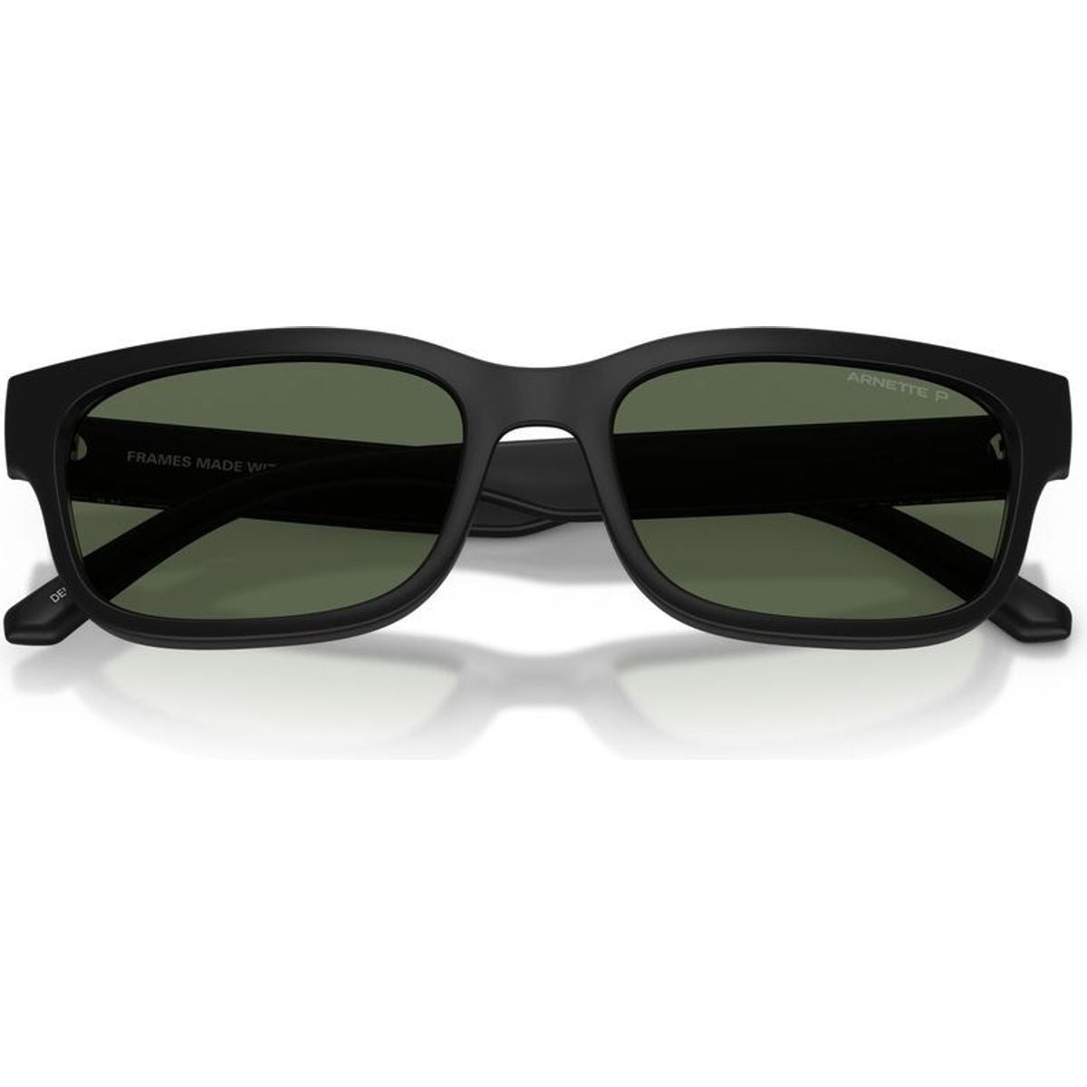 Defyer AN4363, Matte Recycled Black/Dark Green Polarised Lenses