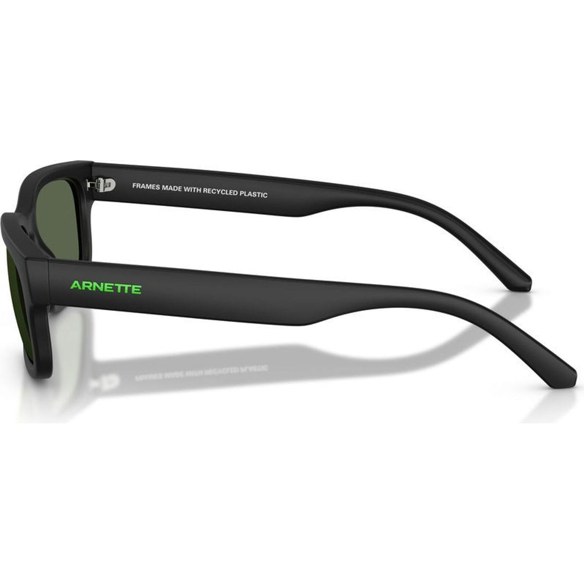 Defyer AN4363, Matte Recycled Black/Dark Green Polarised Lenses