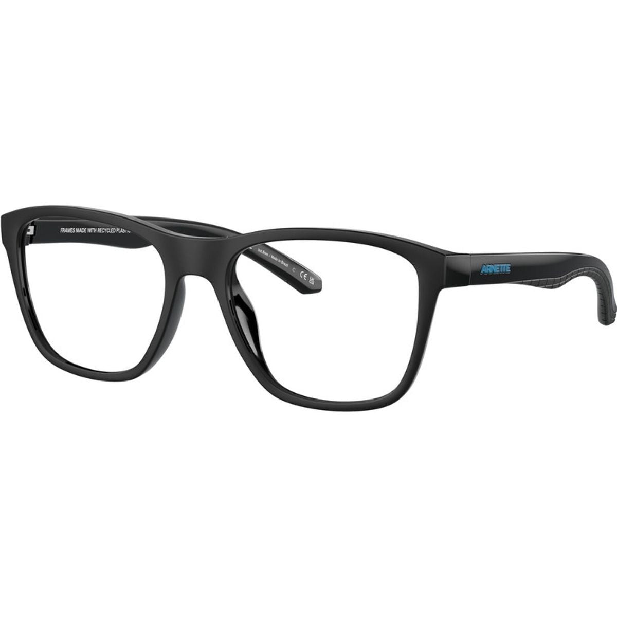 A.T. AN7241U, Recycled Black/Clear Lenses 54 Eye Size