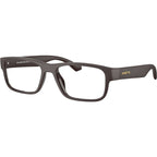 AN7286U, Matte Chocolate/Clear Lenses 55 Eye Size