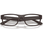 AN7286U, Matte Chocolate/Clear Lenses 55 Eye Size