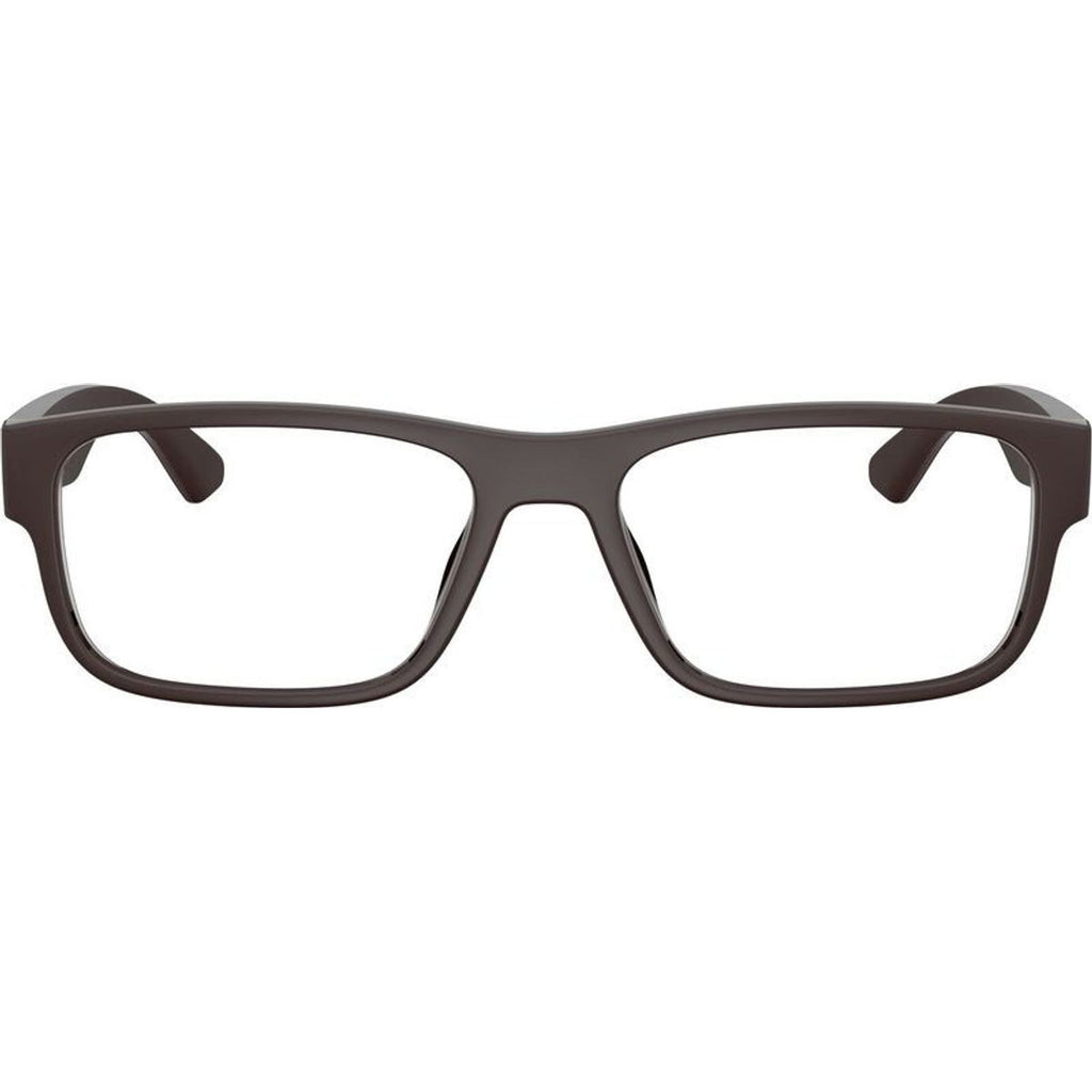 AN7286U, Matte Chocolate/Clear Lenses 55 Eye Size