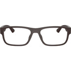 AN7286U, Matte Chocolate/Clear Lenses 55 Eye Size