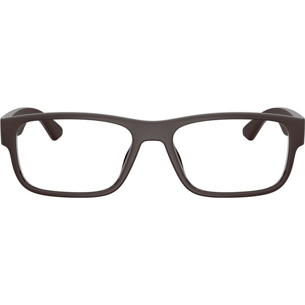 AN7286U, Matte Chocolate/Clear Lenses 55 Eye Size