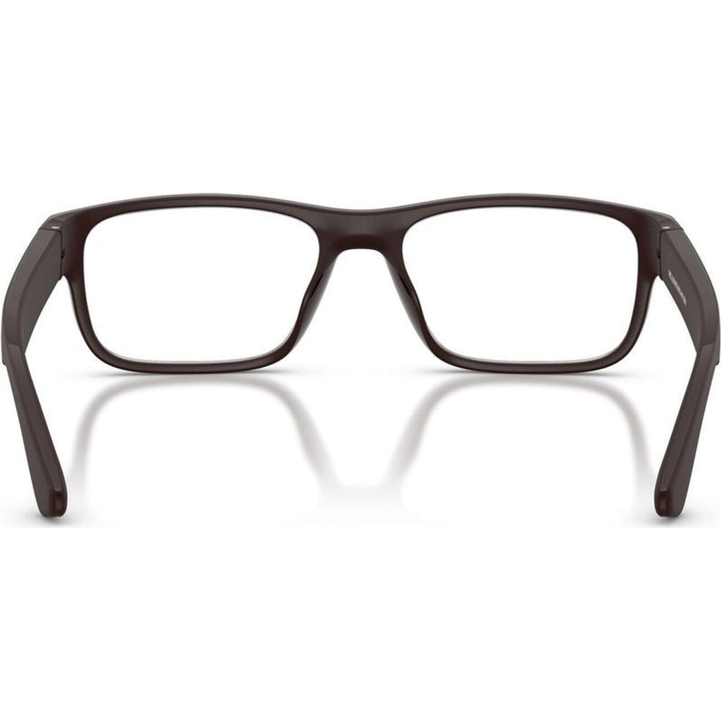 AN7286U, Matte Chocolate/Clear Lenses 55 Eye Size