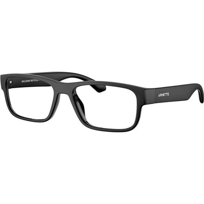 AN7286U, Matte Recycled Black/Clear Lenses 55 Eye Size