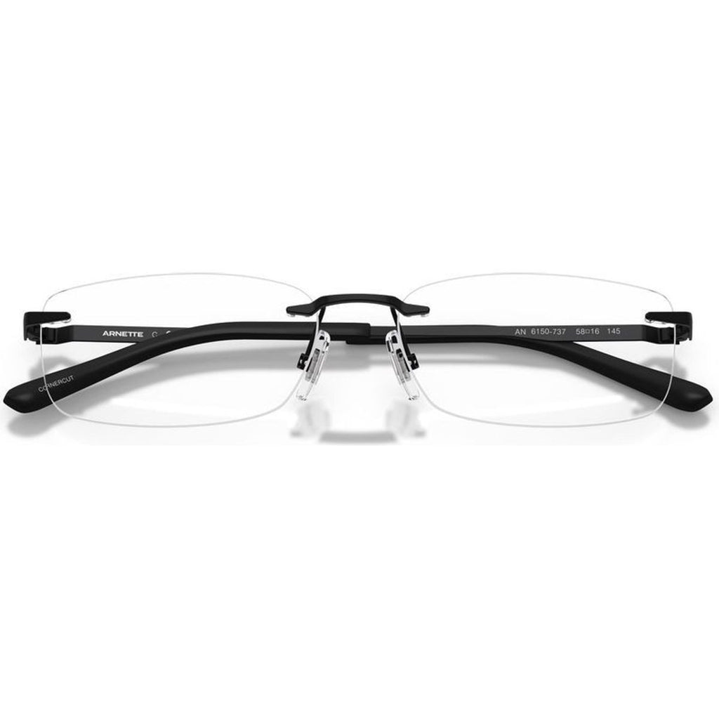 Cornercut AN6150, Matte Black/Clear Lenses