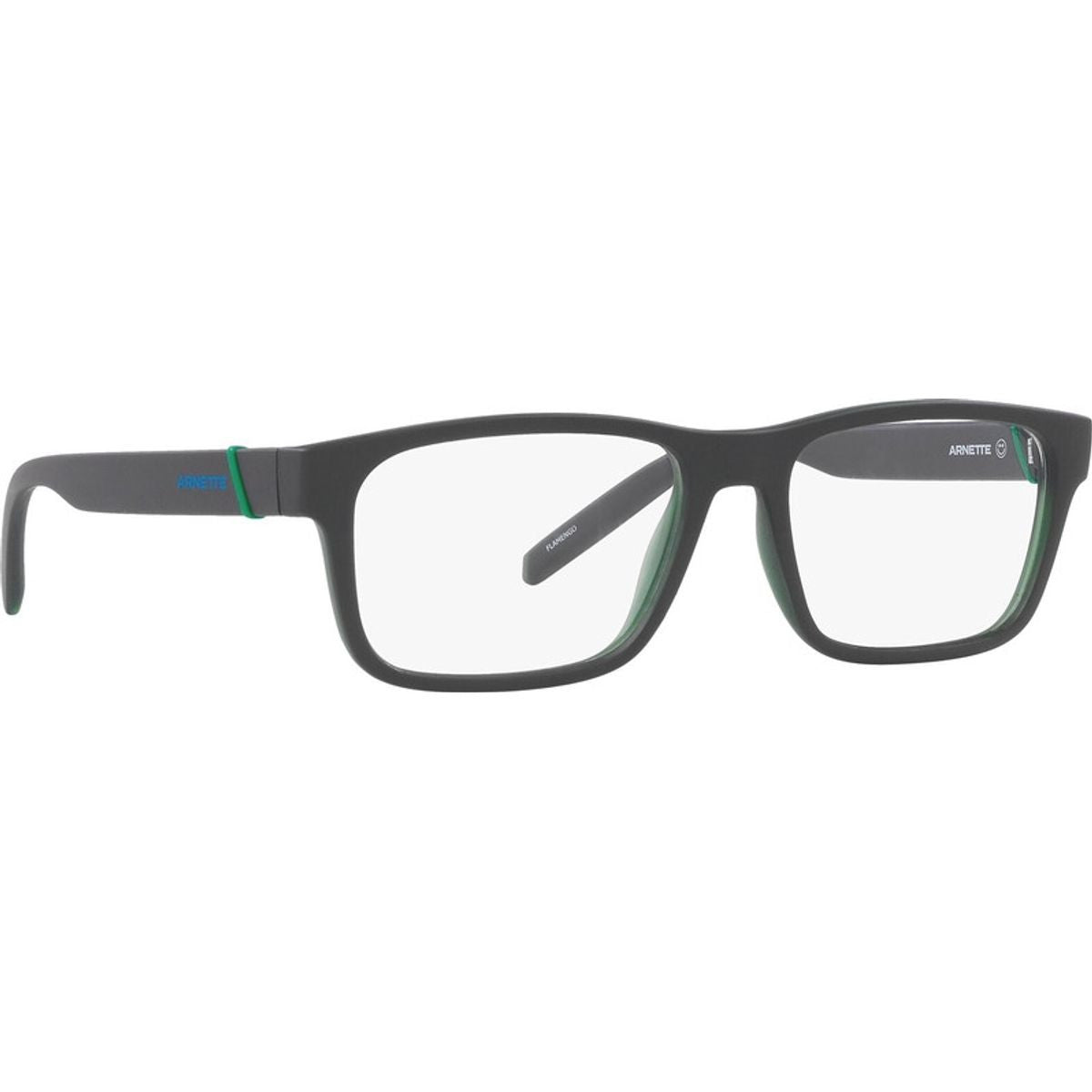 Flamengo AN7230, Matte Grey and Transparent/Clear Lenses