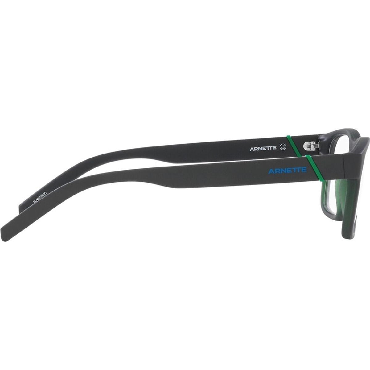 Flamengo AN7230, Matte Grey and Transparent/Clear Lenses