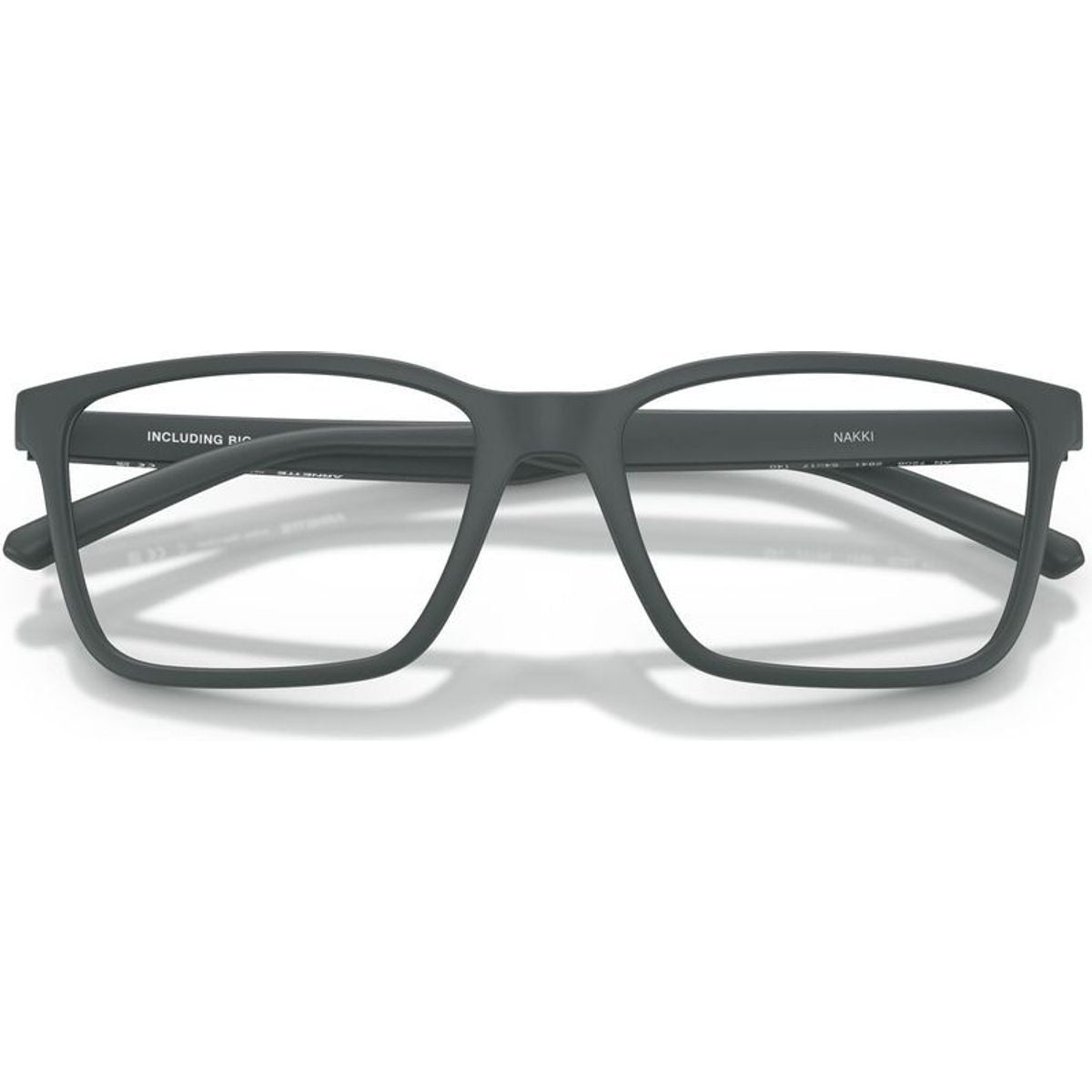 Nakki AN7208, Matte Dark Grey/Clear Lenses 54 Eye Size