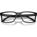 Sans AN7277U, Recycled Black/Clear Lenses 56 Eye Size