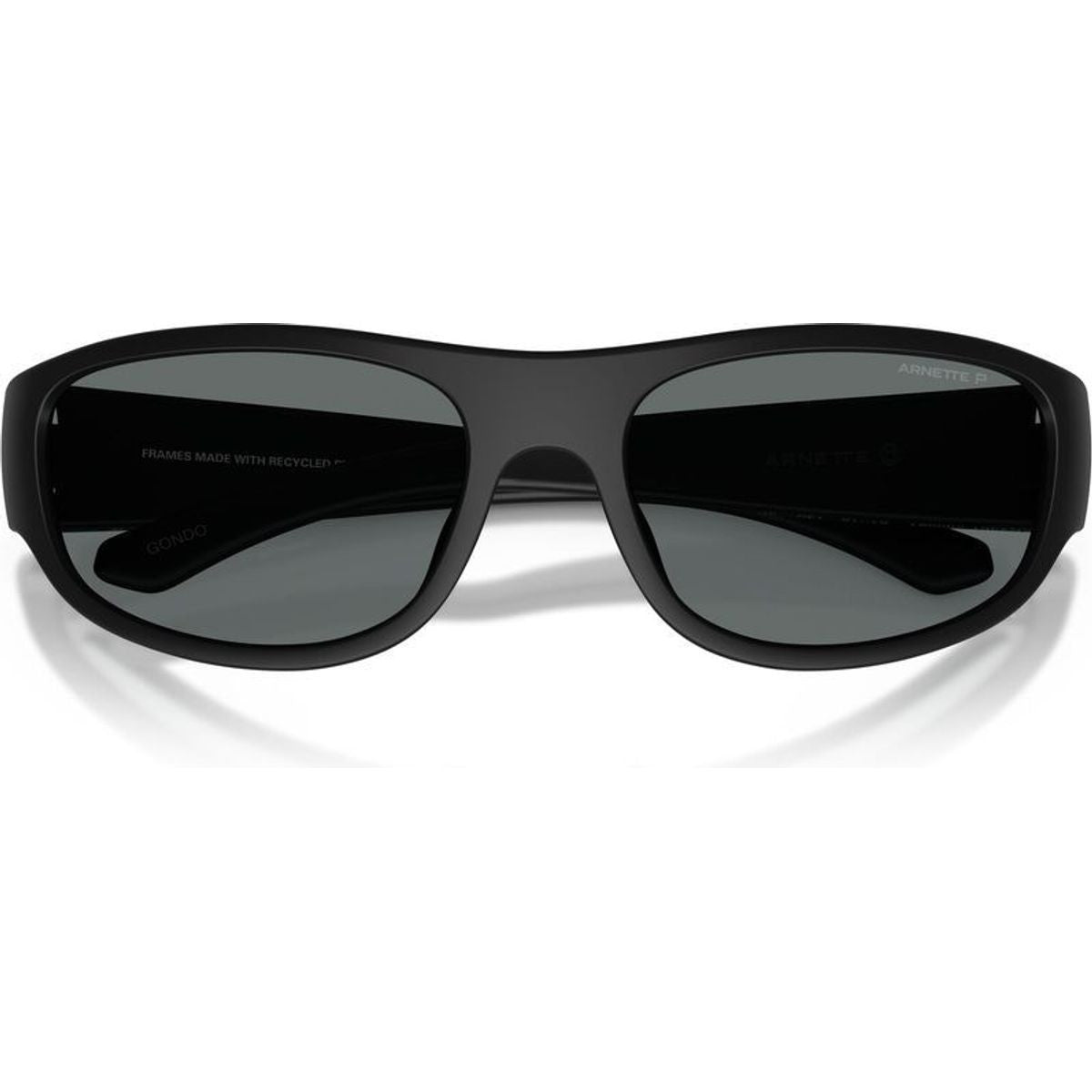 Gondo AN4361, Recycled Black/Dark Grey Polarised Lenses