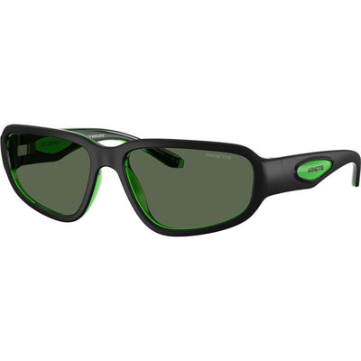 Goodle AN4365, Black and Transparent Green/Dark Green Lenses